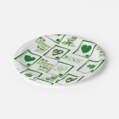 Papieren borden St. Patrick's Day Papieren Bordje (Gekanteld)