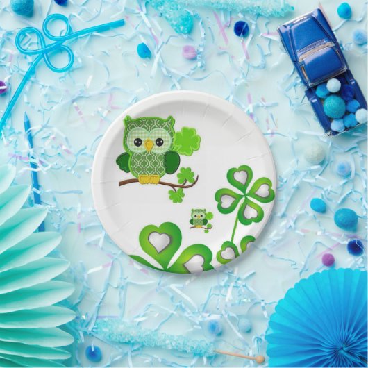 Papieren borden St. Patrick's Day Papieren Bordje (Feest)