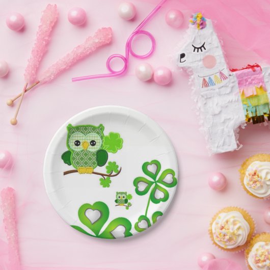 Papieren borden St. Patrick's Day Papieren Bordje (Feest)