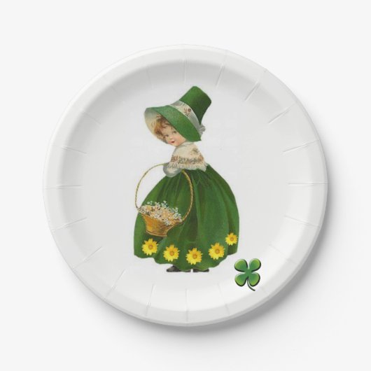 Papieren borden St. Patrick's Day Papieren Bordje (Voorkant)