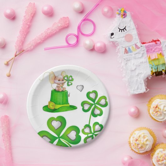 Papieren borden St. Patrick's Day Papieren Bordje (Feest)