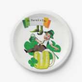 Papieren borden St. Patrick's Day Papieren Bordje (Voorkant)