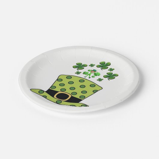 Papieren borden St. Patrick's Day Papieren Bordje (Gekanteld)