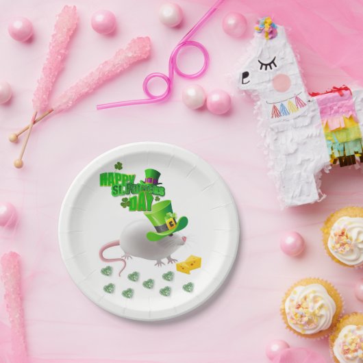 Papieren borden St. Patrick's Day Papieren Bordje (Feest)