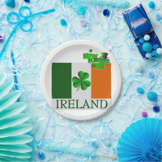 Papieren borden St. Patrick's Day Papieren Bordje (Feest)