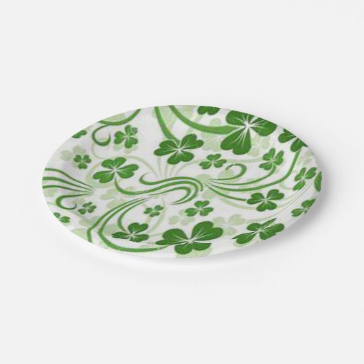 Papieren borden St. Patrick's Day Papieren Bordje (Gekanteld)