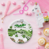 Papieren borden St. Patrick's Day Papieren Bordje (Feest)