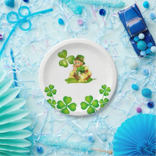 Papieren borden St. Patrick's Day Papieren Bordje (Feest)