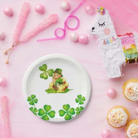 Papieren borden St. Patrick's Day Papieren Bordje (Feest)
