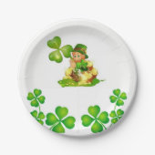 Papieren borden St. Patrick's Day Papieren Bordje (Voorkant)