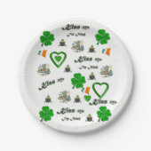 Papieren borden St. Patrick's Day Papieren Bordje (Voorkant)