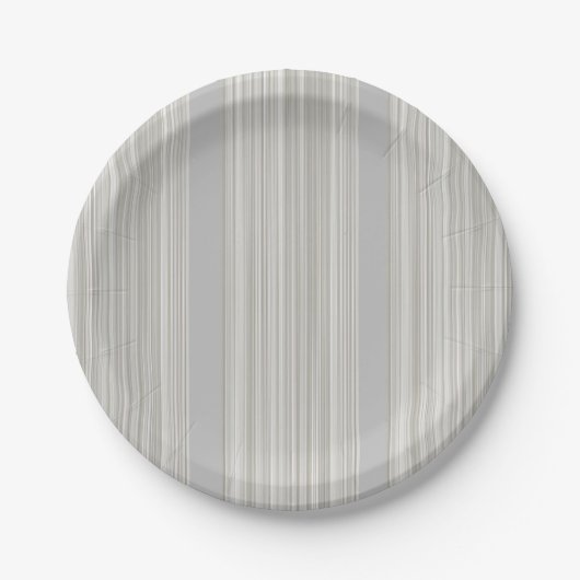 Papieren borden stripe bordje (Voorkant)