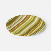 Papieren borden stripe bordje (Gekanteld)