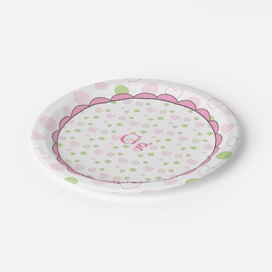 Papieren Borden "Sugar and Spice" Papieren Bordje (Gekanteld)