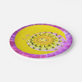 Papieren Borden, Sun Moon Bordje (Gekanteld)