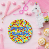 Papieren Borden, Tandemijlpasta Bordje (Feest)