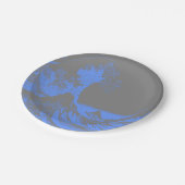 Papieren Borden The Great Wave Blue & Grey Bordje (Gekanteld)