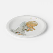 Papieren borden Valentijnsdag, Angel Papieren Bordje (Gekanteld)