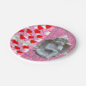 Papieren borden Valentijnsdag, Angel Papieren Bordje (Gekanteld)