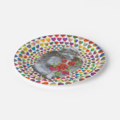 Papieren borden Valentijnsdag, Angel Papieren Bordje (Gekanteld)