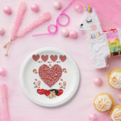 Papieren borden Valentijnsdag Bordje (Feest)
