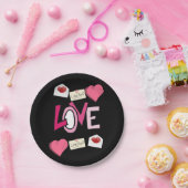 Papieren borden Valentijnsdag Bordje (Feest)