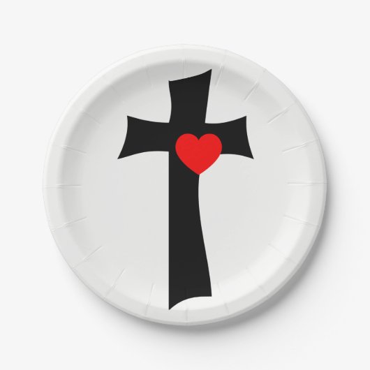 Papieren borden Valentijnsdag Bordje (Voorkant)