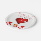 Papieren borden Valentijnsdag Bordje (Gekanteld)