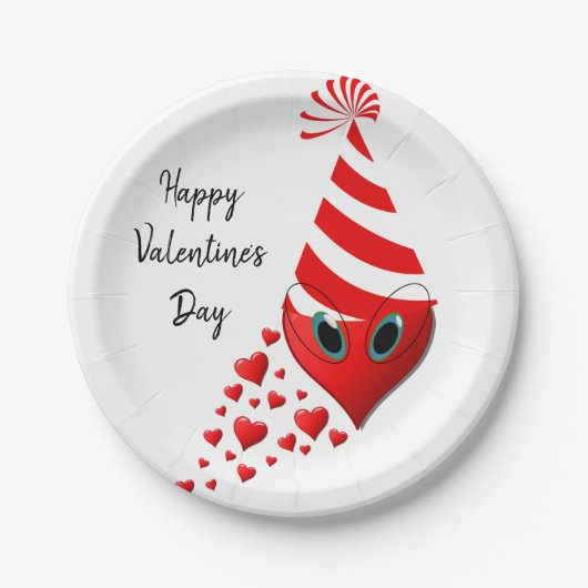 Papieren borden Valentijnsdag Bordje (Voorkant)