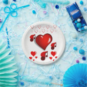 Papieren borden Valentijnsdag Bordje (Feest)