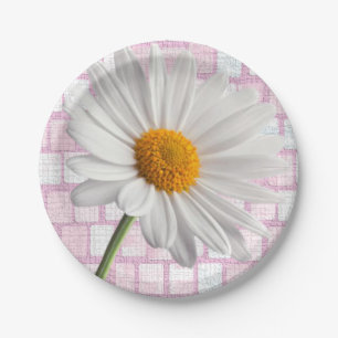 Papieren borden Valentijnsdag, Daisy Bordje
