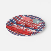 Papieren borden Valentijnsdag, Liefde Papieren Bordje (Gekanteld)