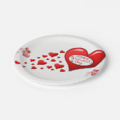 Papieren borden Valentijnsdag Papieren Bordje (Gekanteld)