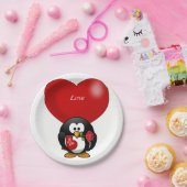 Papieren borden Valentijnsdag Papieren Bordje (Feest)