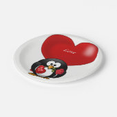 Papieren borden Valentijnsdag Papieren Bordje (Gekanteld)