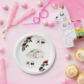 Papieren borden Valentijnsdag Papieren Bordje (Feest)