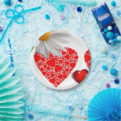 Papieren borden Valentijnsdag Papieren Bordje (Feest)