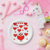 Papieren borden Valentijnsdag Papieren Bordje (Feest)