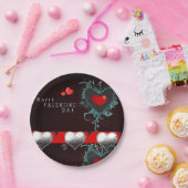 Papieren borden Valentijnsdag Papieren Bordje (Feest)