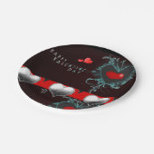 Papieren borden Valentijnsdag Papieren Bordje (Gekanteld)