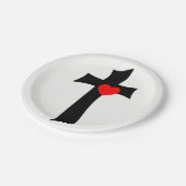 Papieren borden Valentijnsdag Papieren Bordje (Gekanteld)