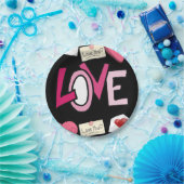 Papieren borden Valentijnsdag Papieren Bordje (Feest)