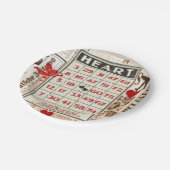 Papieren borden Valentijnsdag Papieren Bordje (Gekanteld)