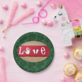 Papieren borden Valentijnsdag Papieren Bordje (Feest)