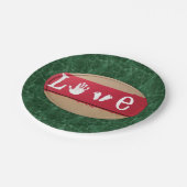 Papieren borden Valentijnsdag Papieren Bordje (Gekanteld)