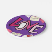 Papieren borden Valentijnsdag Papieren Bordje (Gekanteld)