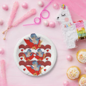 Papieren borden Valentijnsdag Papieren Bordje (Feest)
