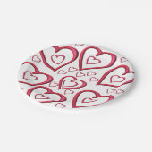 Papieren borden Valentijnsdag Papieren Bordje (Gekanteld)