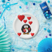 Papieren borden Valentijnsdag Papieren Bordje (Feest)