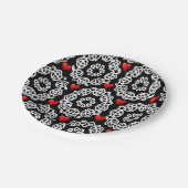 Papieren borden Valentijnsdag Papieren Bordje (Gekanteld)